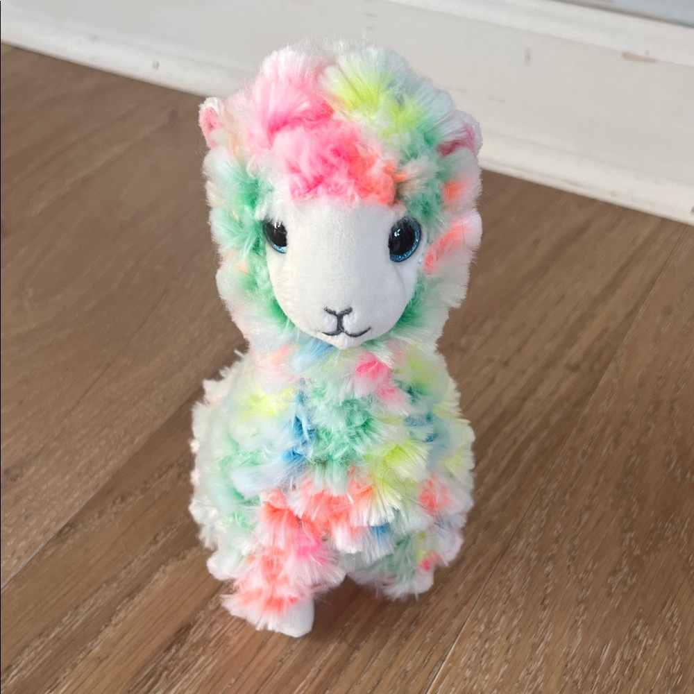 Colorful Plush Llama Toy TY